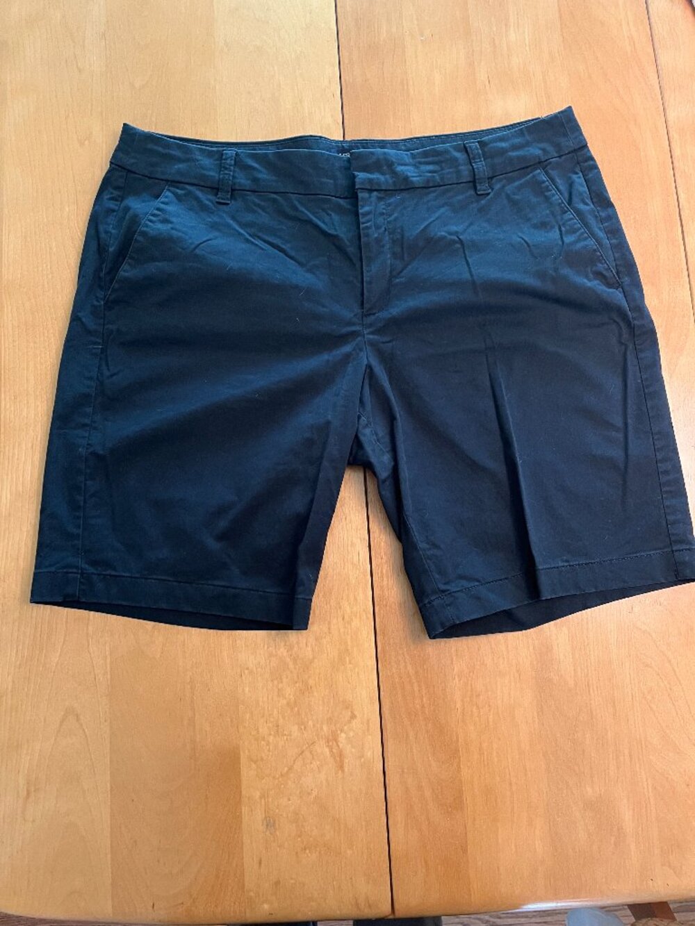 J. Crew black Bermuda shorts, size 14, EUC